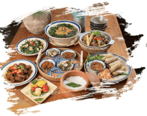 Combo mâm cơm gắn kết set menu 4 người